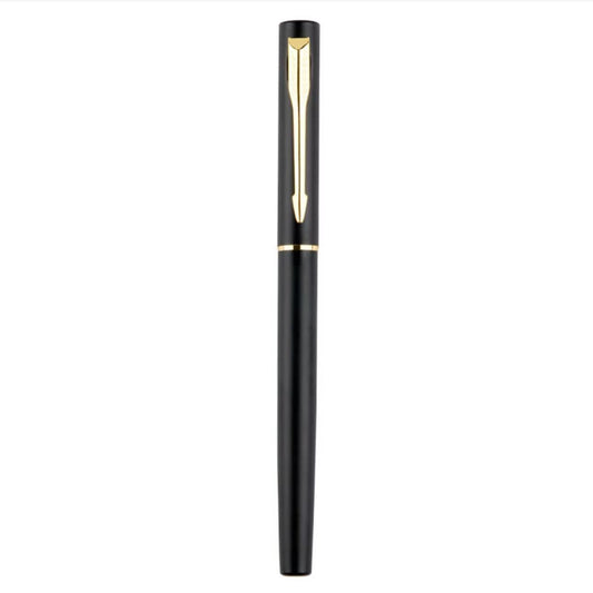 Graphic design, hard pen, calligraphy practice pen, slim gold body, elbow straight posture pen, business office signature pen